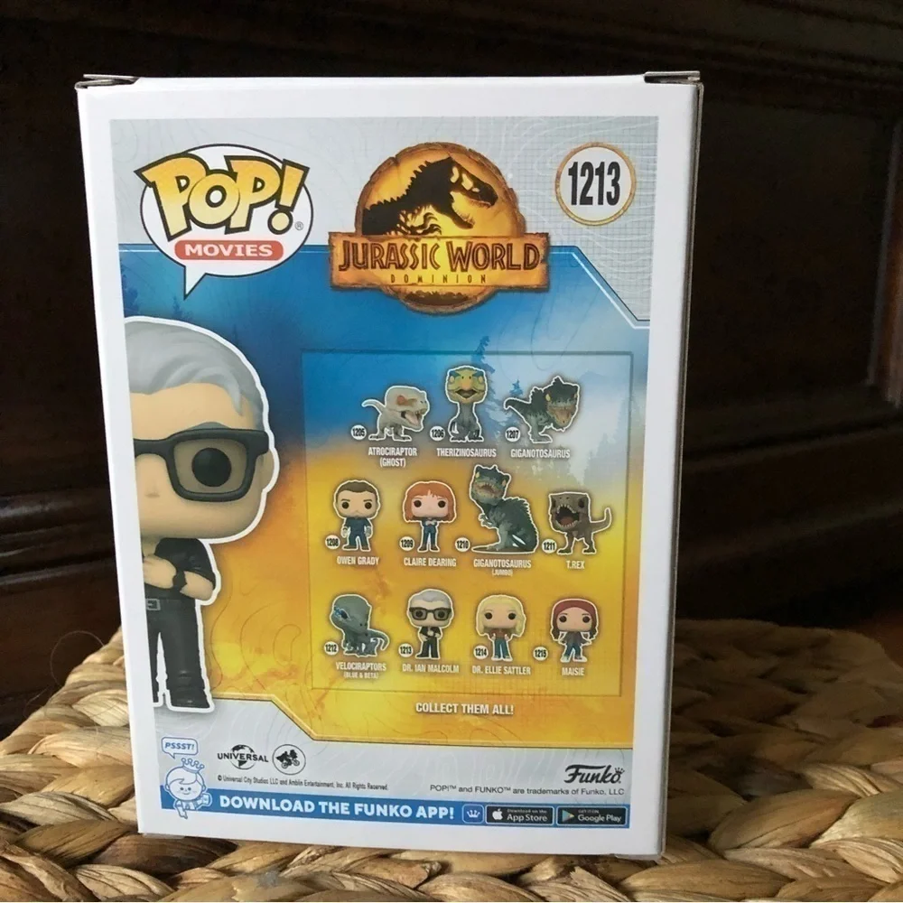 Funko Pop Dr. Ian Malcolm “Jurassic World” #1213